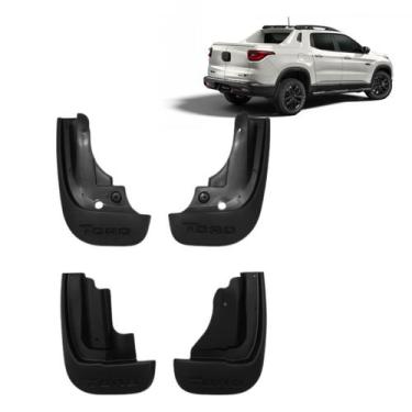 Imagem de Kit Parabarro Lameira Nova Fiat Toro Com Tanque Arla - Ecofris