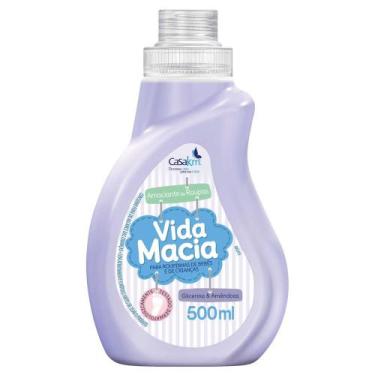Imagem de Amaciante vida macia glicerina & amendoas 500ml - CASA KM