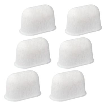 Imagem de 6un. Filtros de Café em Resina para Keurig, Filtro para Máquina Espresso Branco Amaciador Água Dura & Remove Cloro