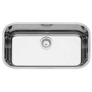Imagem de Cuba de Embutir Tramontina Lavínia 56 BL 56x34 cm em Aço Inox Alto Brilho 94024/202