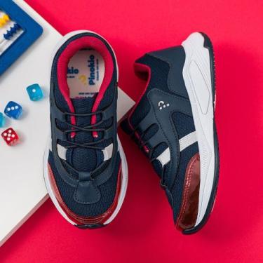 Imagem de Tênis Infantil Confortável Para Escola E Passeio - PINOKIO CALÇADOS, 3