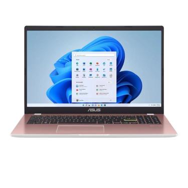 Imagem de Notebook ASUS Vivobook Go 15 Intel Celeron 4GB RAM 128GB eMMC 15,6" UHD Rosa Windows 11+ Microsoft 365 Personal Office E510KA-BR833WS