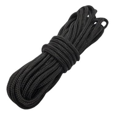 Imagem de Corda Náutica De Polipropileno 6mm Com 50 Metros (Preto)