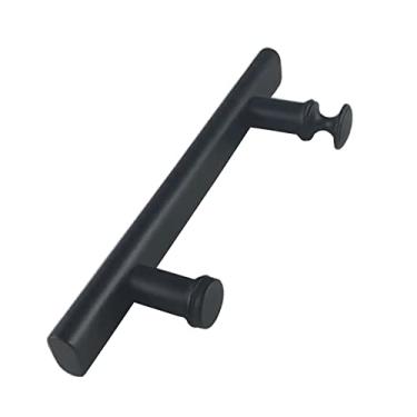 Imagem de STXYANGV Puxador de porta de vidro de chuveiro de empurrar e puxar, puxadores de porta deslizante de banheiro de substituição, puxadores de portas internas/externas (tamanho: 440 mm/540 mm)