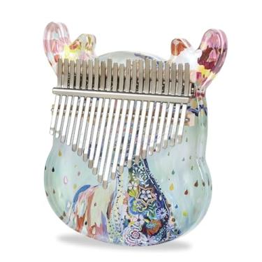 Imagem de Piano de polegar Kalimba 21 notas piano de dedo iniciante kalimba profissional