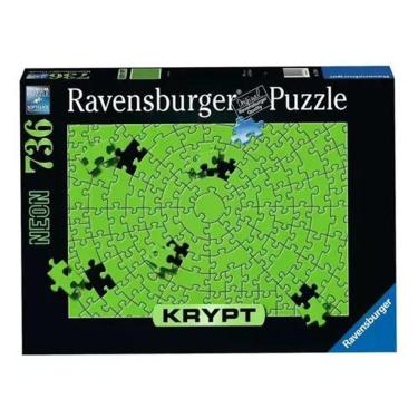 Imagem de Puzzle 736 Peças Krypt Neon Verde Ravensburger 12000276