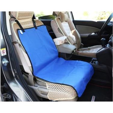 Imagem de Capas de assento de carro para cães, capa de assento de animal de estimação antilama, capa de assento de tecido Oxford para gato e cachorro, almofada de assento frontal para a maioria dos carros