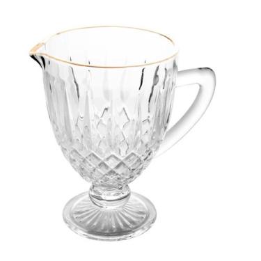 Imagem de Jarra de Vidro com Fio Dourado Greek 1L Rojemac 35691
