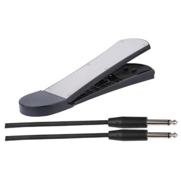 Imagem de Dynwave Pedal de bateria, acessório para prática, substituição e reparo, com cabo compatível, preto, 1 Pedaço