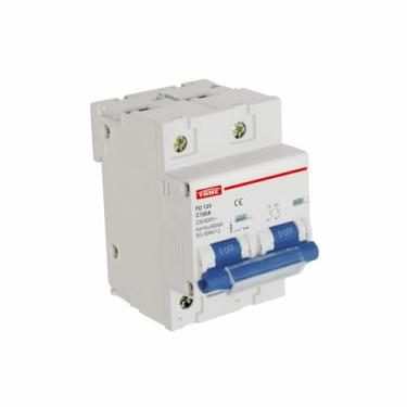 Imagem de Disjuntor DIN FD 125 - Bipolar 2P 100A – FAME