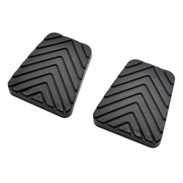 Imagem de HAOTOM 2x Capa de pedal de embreagem de freio compatível com Hyundai Accent 2005-2011 Sonata 2001-2010 Santa Fe 2001-2012 Elantra 2000-2010 Manual de borracha 32825-36000
