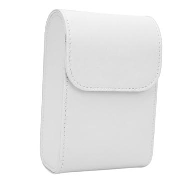 Imagem de SUNGOOYUE Estojo para Telêmetro, Bolsa Protetora de Couro PU para Transporte de Bolsa para Golfe Com Fivela de Fecho Magnético Fixada na de Cinto para a Maioria Dos Telêmetros (Branca)