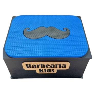 Imagem de Puff Para Barbearia De Elevação Em Mdf Com Almofada