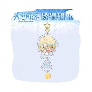 Imagem de Chaveiro Personalizado De Anime Em Acrílico DIY Com Clipe De Sino De A