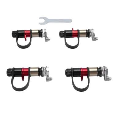 Imagem de LiebeWH Kit de Válvula de Deflator de Pneus, 4 Unidades, Parada Automática Com Chave de Sensor de Pressão para Deflação Rápida de Pneus Offroad