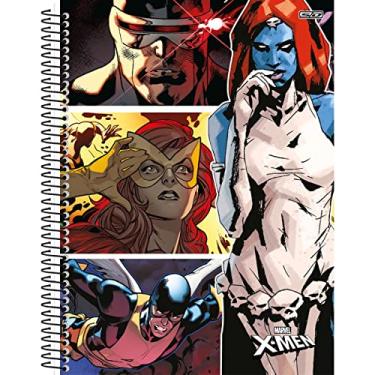 Imagem de Kit de Cadernos, Sd Inovacoes, Universitário, 10 Matérias, Capa Dura, X-Men, 160 Folhas, Pacote com 4
