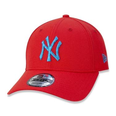 Imagem de BONE 9FORTY SNAPBACK ABA CURVA MLB NEW YORK YANKEES ENERGY SPIRIT VERMELHO NEW ERA-Masculino