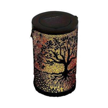 Imagem de Lanterna De Ferro Solar Para Decoração De Jardim Ao Ar Livre, Festa, P