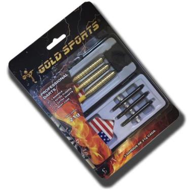 Imagem de Kit de Dardos Gold Sports Profissional 21 gramas, Vermelho, Unissex