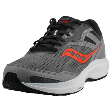 Imagem de Saucony Cohesion 16 Tênis masculino, Sombra/Vermelho P, 8 Wide