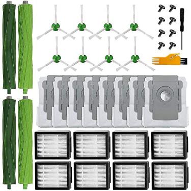 Imagem de Peças de reposição para I3 I4 I6 I8 - Escova lateral penetra cantos bordas sujeira e gordura mantém o desempenho limpeza reduz a entrada pólen fácil substituir manutenção rotineira da máquina