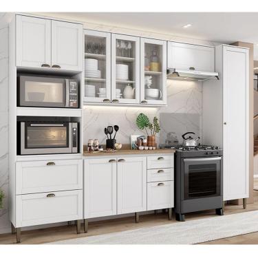 Imagem de Cozinha Modulada Ambiente Classy Composição 16 Branco - Thb