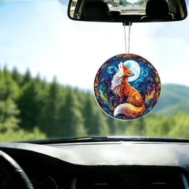 Imagem de Acrílico colorido, apanhador de sol, decoração de janela suspensa de coruja, arte de parede de arco-íris, para sala de estar, quarto, varanda, interior e exterior, jardim, enfeites de Natal 19 x 19 cm