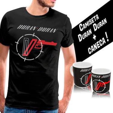 Imagem de Camiseta camisa Banda Duran Duran 007, rock new wave, synth pop anos 8