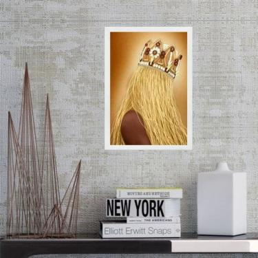 Imagem de Quadro Orixá Obaluaê 24X18Cm - Com Vidro