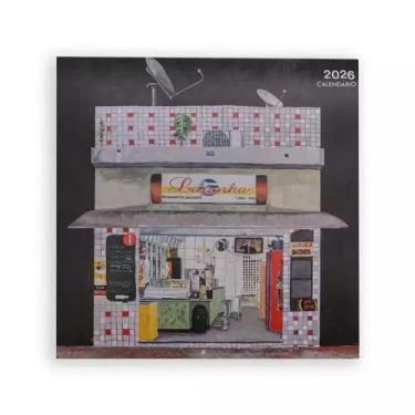 Imagem de Calendário 2026 lapinha parede - Teca