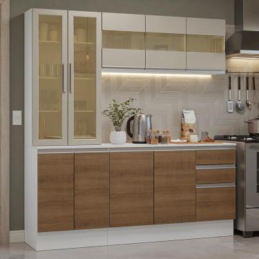 Imagem de Armário de Cozinha Compacta 100% MDF 180 cm Smart Madesa 03