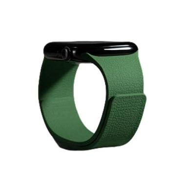 Imagem de Pulseira magnética de silicone para Apple Watch séries 10, 9, 8, 7, 6, 5, 4, 3, 2 e 1 de 38 mm, 40 mm, 41 mm, 44 mm, 42 mm, 49 mm, feminino, 49 mm, 49 mm, 49 mm, 3, 2 e 1