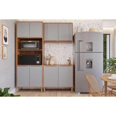 Imagem de Kit Modulado MGM 3 Peças Áurea C3P59 Cinamomo/Platina