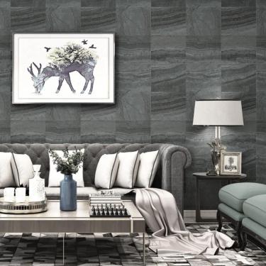 Imagem de Papel De Parede Pedra Azul E Prata - Essencial Ess1030