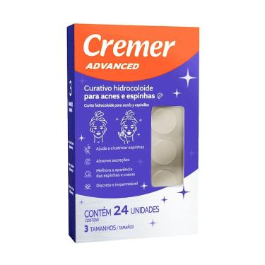 Imagem de Curativo Cremer Para Acnes E Espinhas Com 24 Unidades