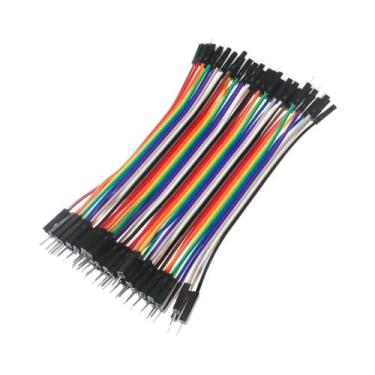 Imagem de Kit De Fios E Cabos DuPont De 40 Pinos Para Protoboard, 40 Peças, 10CM