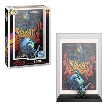 Imagem de Funko Pop Stranger Things 1505 Eddie The Piggyback Cover