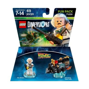 Imagem de Back To The Future Doc Brown Fun Pack - Lego Dimensions