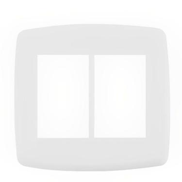 Imagem de Placa 4x4 6 Modulos Com Suporte - Dc-8100-40 - Dicompel