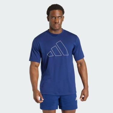 Imagem de Camiseta Adidas WE FR BL Azul, G