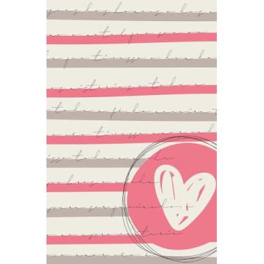 Imagem de Bíblia Arc 860 Coração Rosa - Letra Normal - Almeida Revista e Corrigi