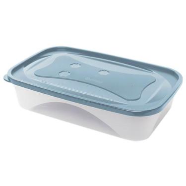 Imagem de Pote De Plástico 2,55 Litros BPA Free Marmitas Fitness Organizador De 