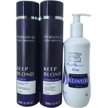 Imagem de Kit Blond Hairs Company Sh 300ml Con 300ml Leave On 300ml