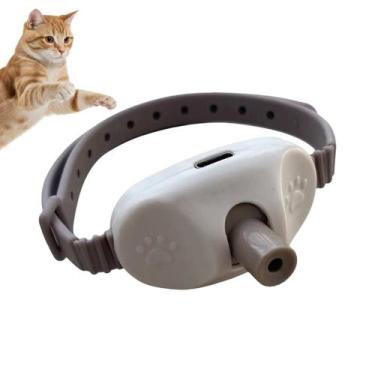 Imagem de Coleira Laser Interativa Gato Colar Pet Animal Estimaçao Brinquedo Caç