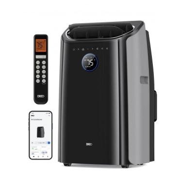 Imagem de Ar-condicionado Portátil Dreo, Unidade de 12.000 BTU para Quarto com Refrigeração sem Drenagem, Silencioso 46dB, Controle por App por Voz