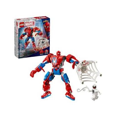 Imagem de ROBO DO HOMEM-ARANHA VS. ANTI-VENOM LEGO MARVEL 107 PEÇAS 76308