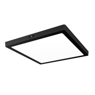 Imagem de Plafon LED de Sobrepor Bronzearte Quadrado 24W 6500K - LLUM