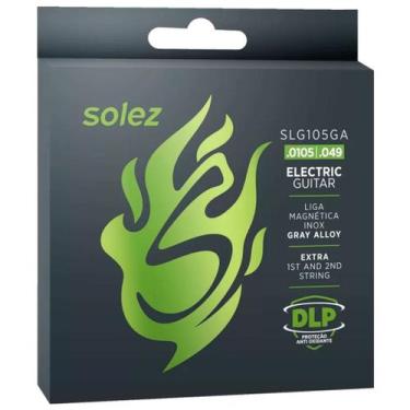 Imagem de ENCORDOAMENTO SOLEZ PARA GUITARRA  SLG GA Calibre da Corda:0105/049 - 
