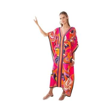 Imagem de Roupas De Praia plus Size Para Mulheres, Vestido Maxi, Saídas De Praia