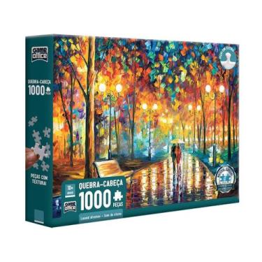 Imagem de Quebra Cabeça 1000 peças Leonid Afremov Som da Chuva - Toyster